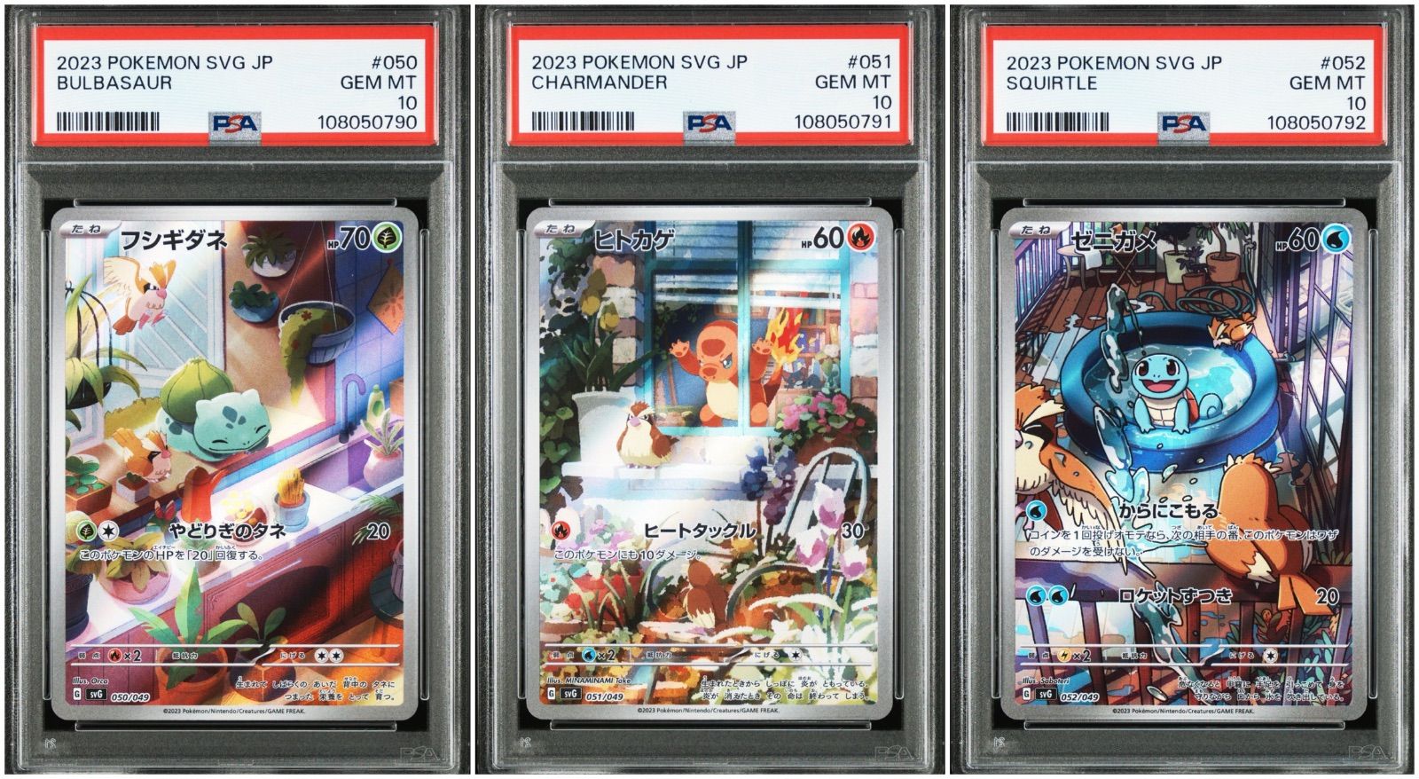 ポケモン ゼニガメ＆フシギダネ AR 10枚まとめ売りセット！