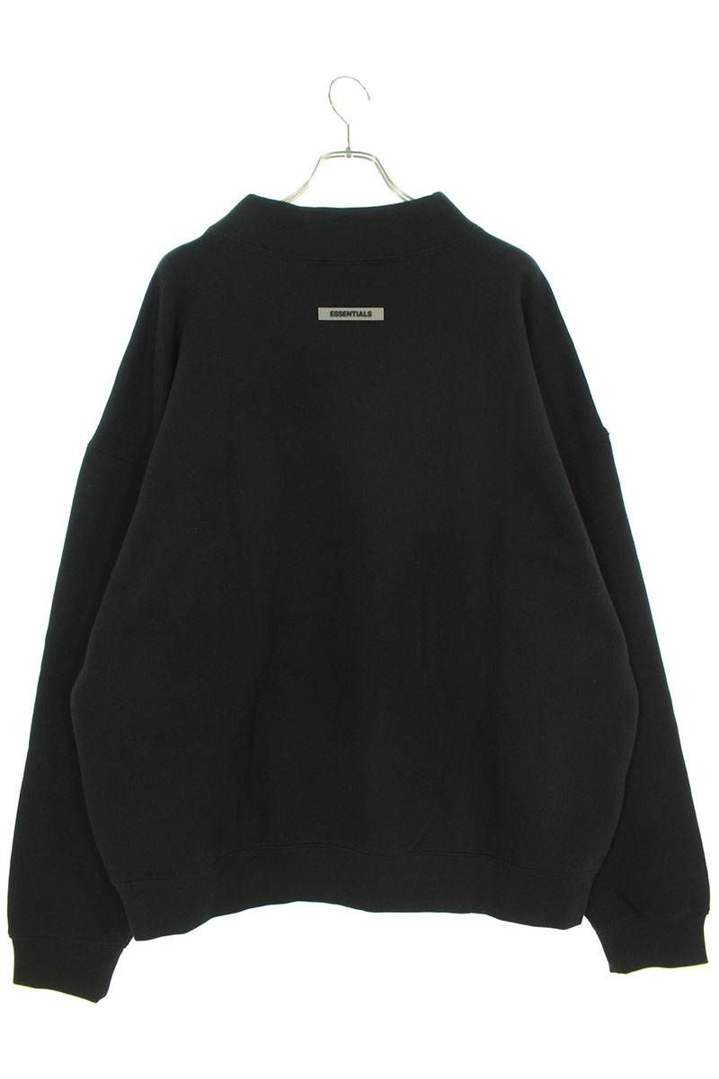 フォグ ESSENTIALS MOCK NECK SWEAT モックネックロゴスウェット