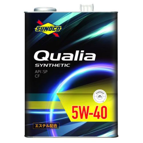 スノコ SUNOCO エンジンオイル QUALIA 5W-40 4L SP CF相当 SYNTHETIC