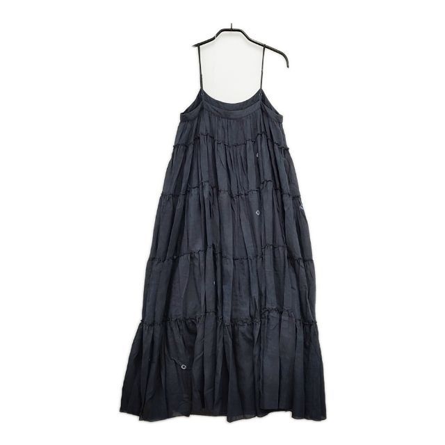 maku textiles インディゴ染 インド製 コットンシルク キャミソール 
