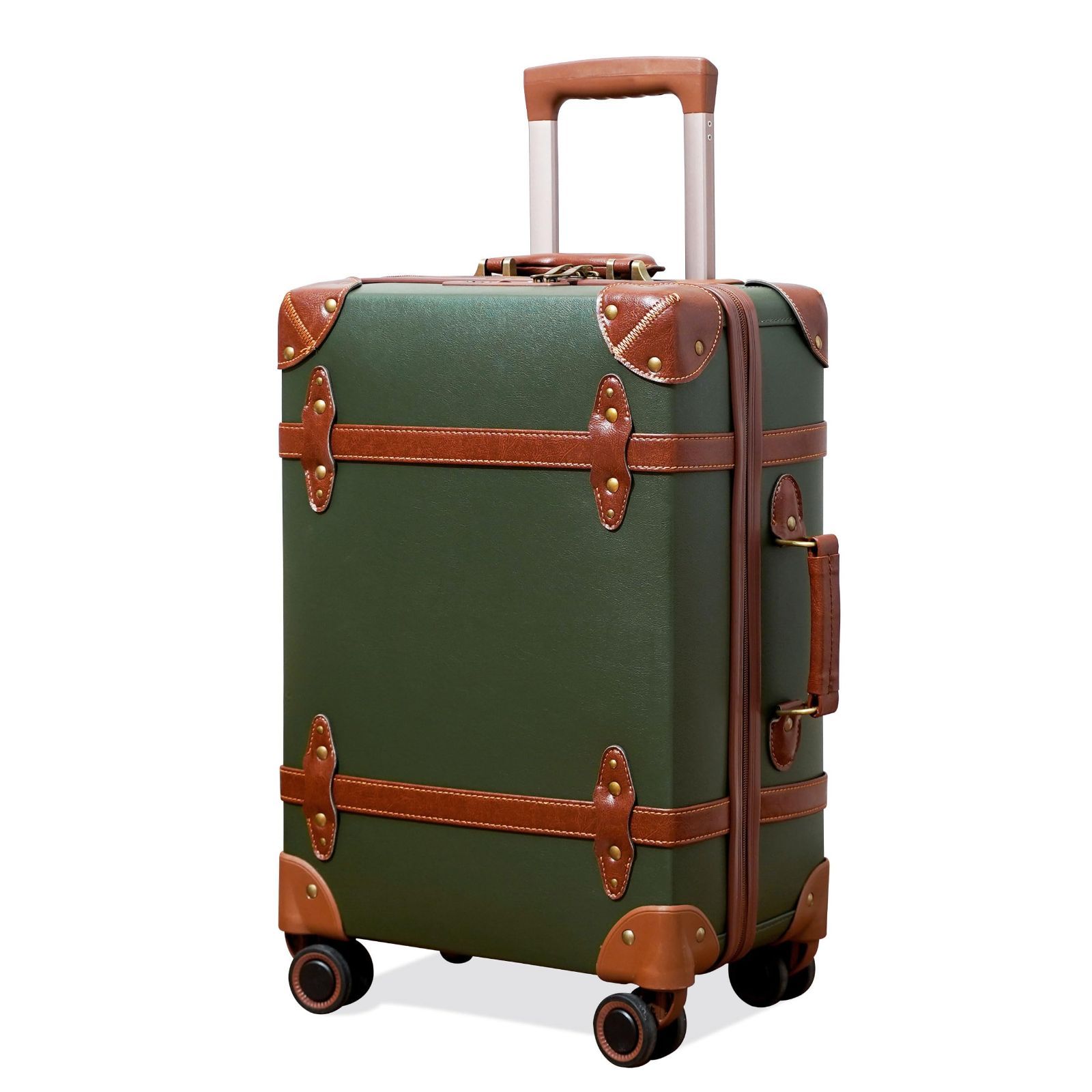 NZBZ] キャリーケース レトロ調 スーツケース S (20