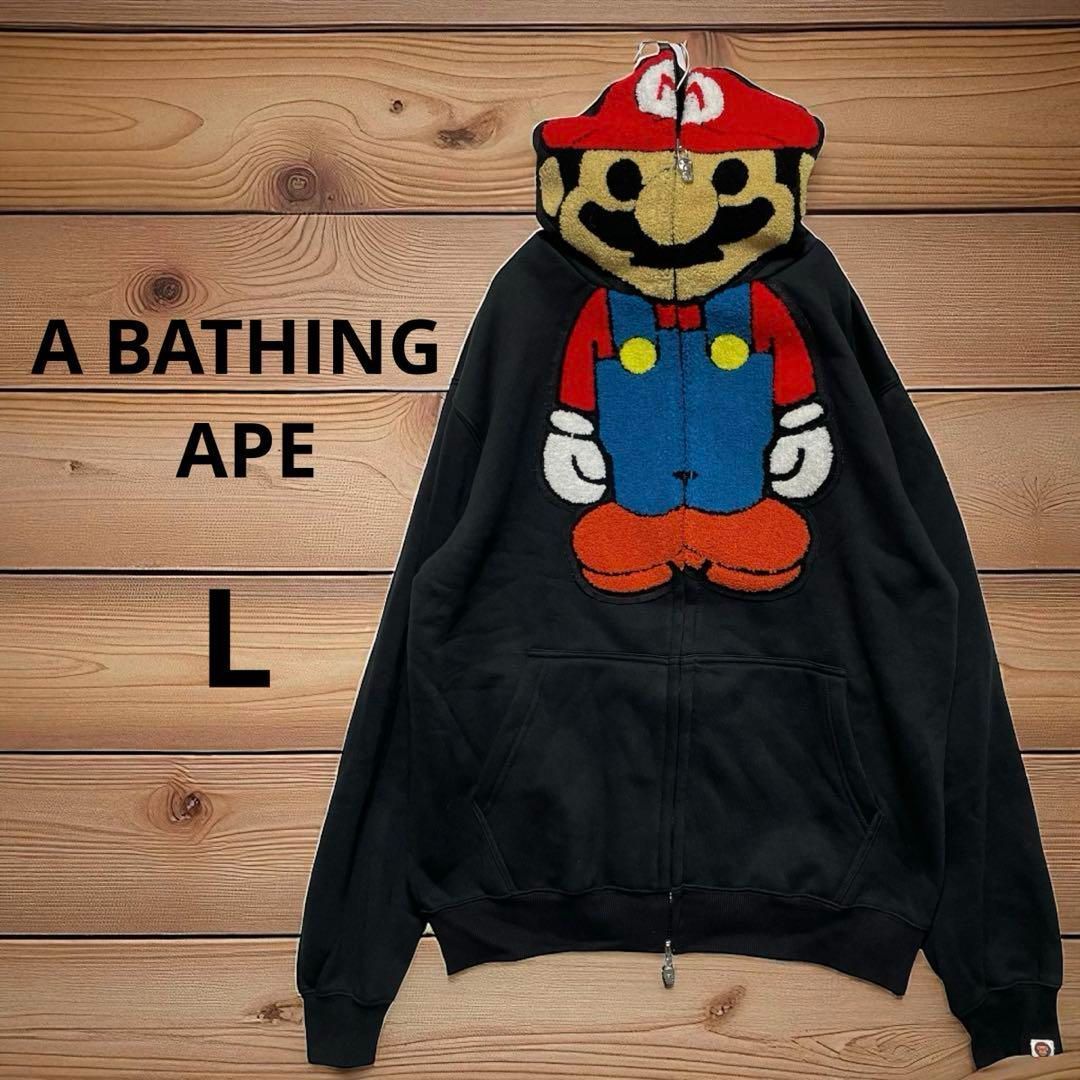 エイプ マリオコラボ トレーナー A BATHING APE×マリオ コラボ