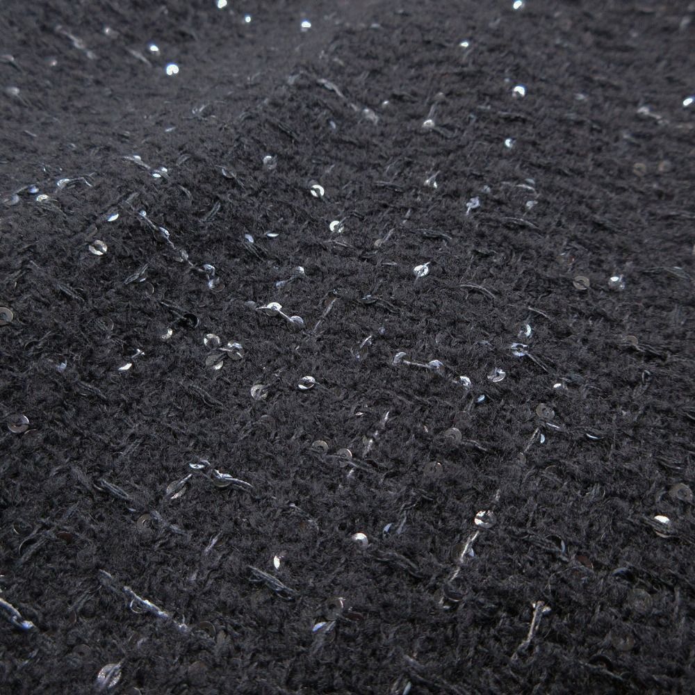 美品 24aw CHANEL シャネル 近年モデル グリッターツイード ジャケット