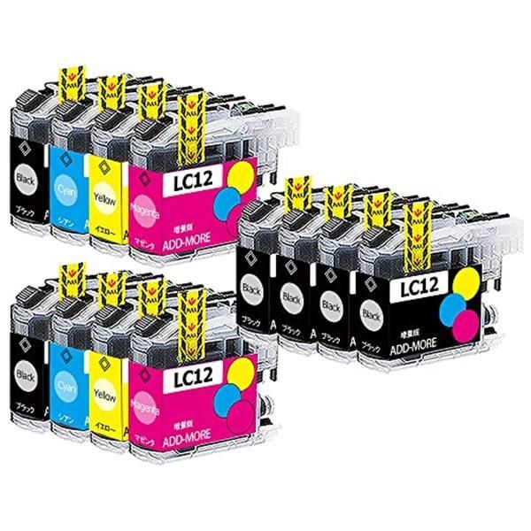 新品未使用】 ブラザー用LC12 LC17 互換インク Brother LC12-4pk /LC17