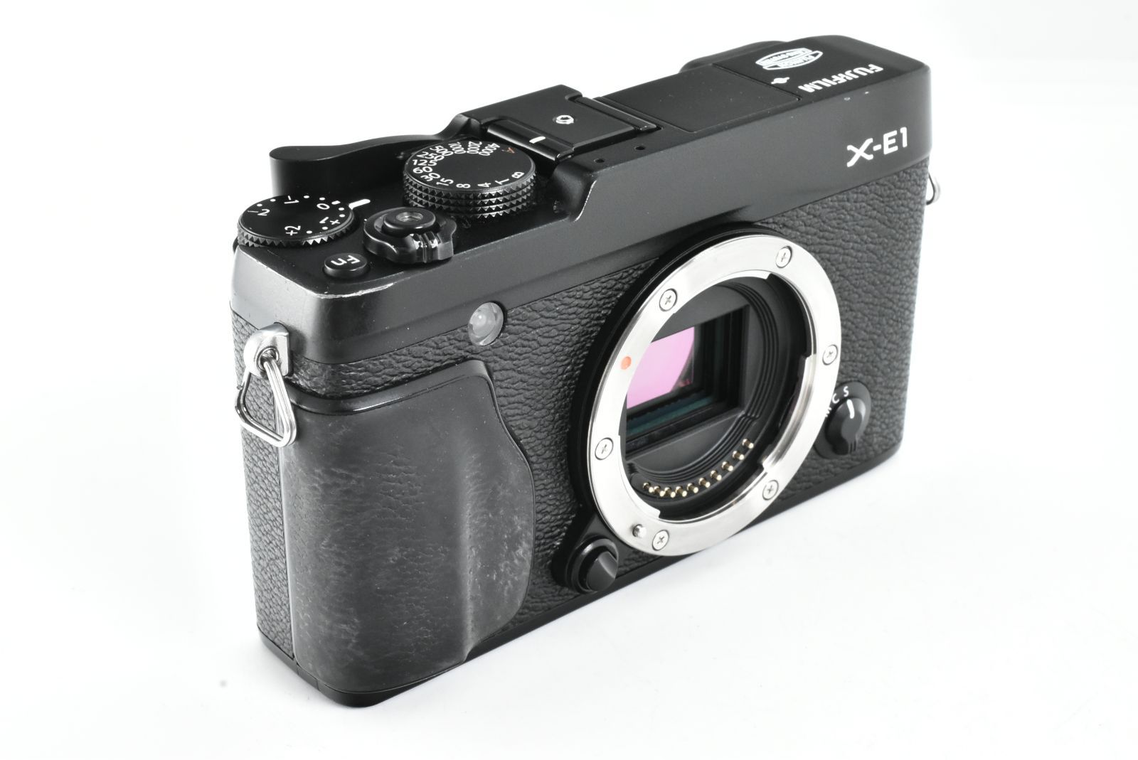 FUJIFILM フジフィルム X-E1 ボディ ブラック 富士フイルム FUJIFILM X-E1 ボディ ブラック 新品ストラップ付