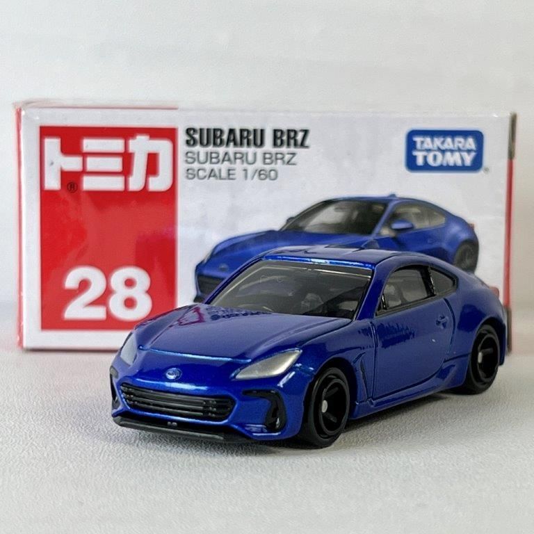 トミカ ミニカー No.28 SUBARU BRZ 箱 トミカシリーズ タカラトミー