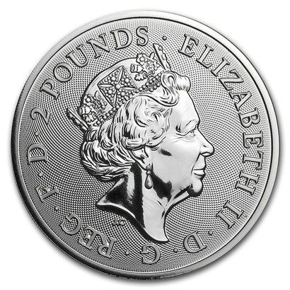 保証書・カプセル付き] 2018年 (新品) イギリス「干支 十二支・戌年 犬