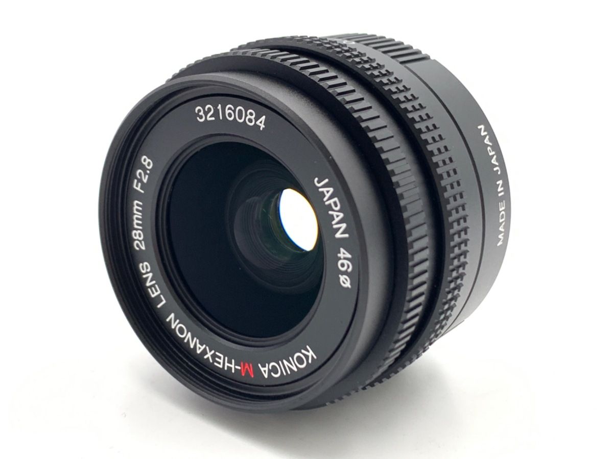 Konica ヘキサノン 28mm f2.8 leicaMマウント 美品＞Konica M-HEXANON