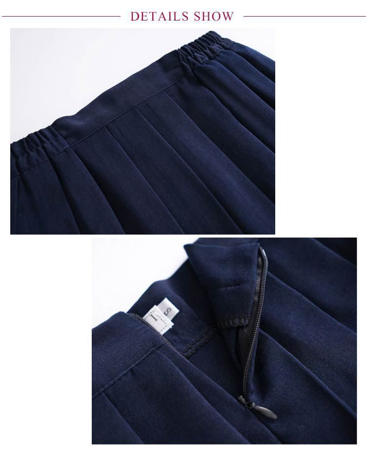 お値下げ不可【２品セット】 プリーツプリーズ⚪️幾何学ロング80サイズ4⚪️スヌード OLUN スカート Long pleats skirt / ロングプリーツスカート