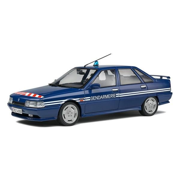 新品 SOLIDO 1/18 ルノー 21 ターボ BRI 1992 (ブルー) 完成品ダイキャストミニカー S1807703 [佐川急便]