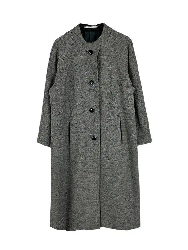 L SEKINE ウール 100 % オーバーサイズ マコート