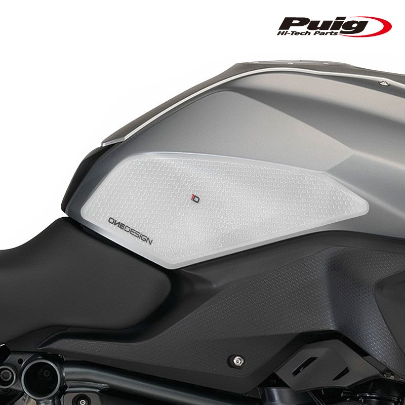Puig 20064W SPECIFIC SIDE TANK PADS [CLEAR] R1200RS (14-19)プーチ