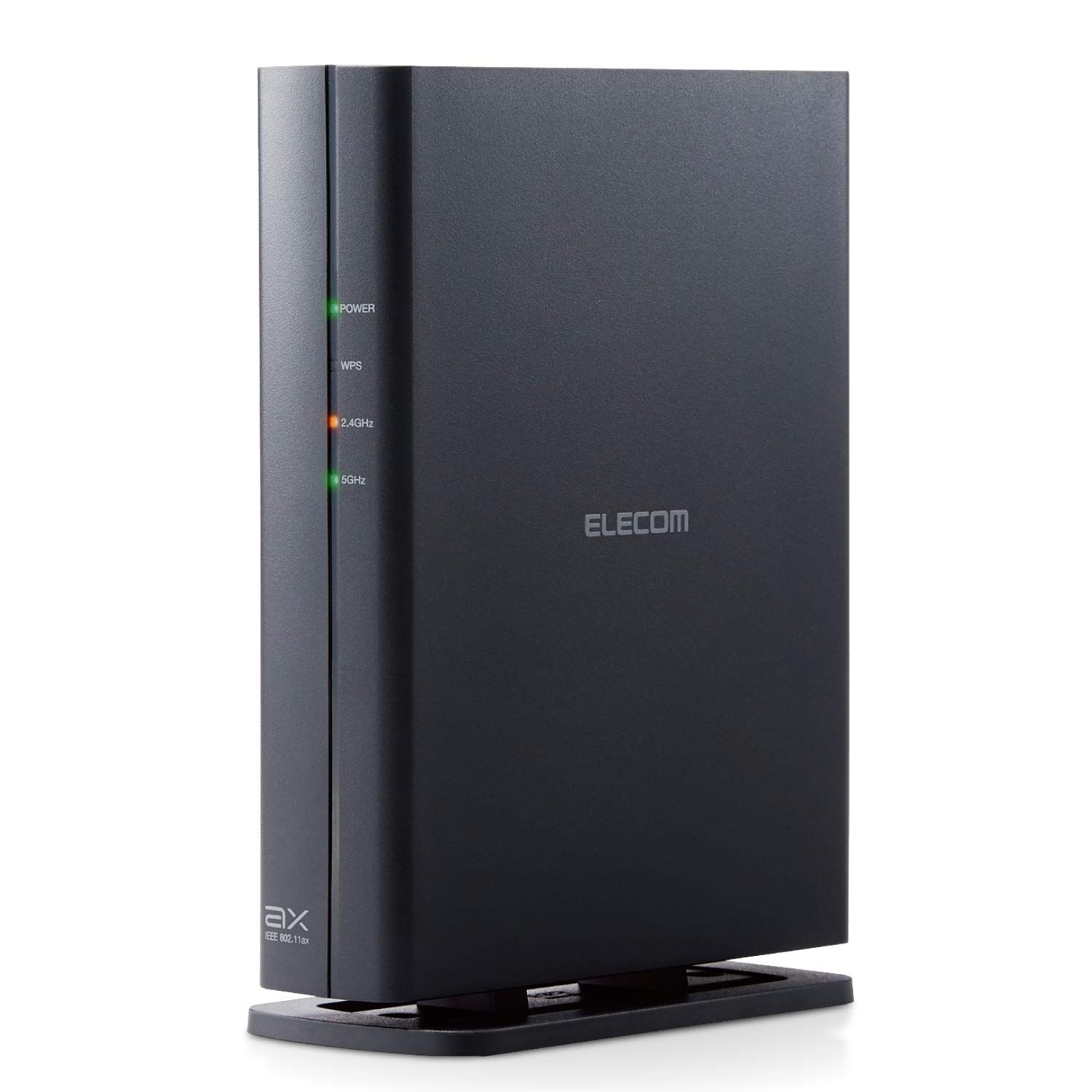 エレコム WiFi ルーター 無線LAN Wi-Fi6 11ax 1201 574Mbps IPv6 IPoE 対応 DXアンテナ監修内蔵アンテナ搭載 セキュリティーWi-Fi搭載 WRC-X1800GS-B