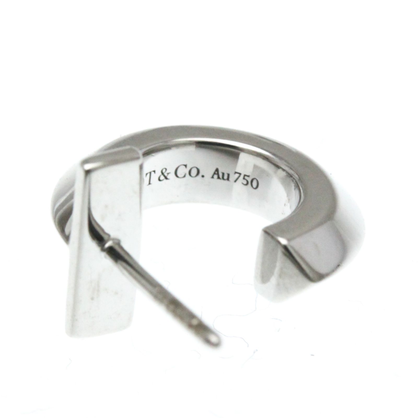 ティファニー ピアス ハーフフープ SV925 シルバー 大ぶりシルバー