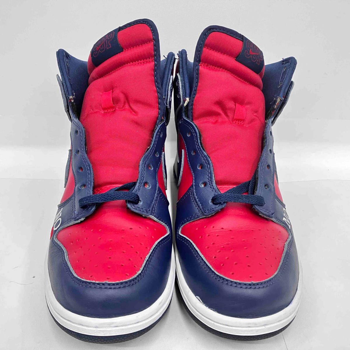 Supreme × Nike SB Dunk High By Any Means Red/Navy-White シュプリーム × ナイキ SB ダンク  ハイ DN3741-600 サイズ27.5cm - メルカリ