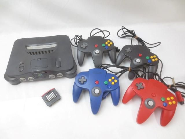 ジャンク品 ゲーム NINTENDO 64 本体 NUS-001  メモリー拡張パック コントローラー付き