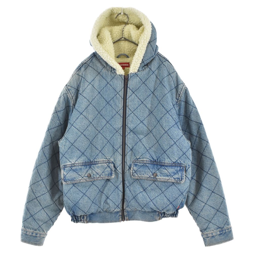 SUPREME (シュプリーム) 18AW Quilted Denim Pilot Jacket キルテッドデニムパイロットジャケット インディゴ