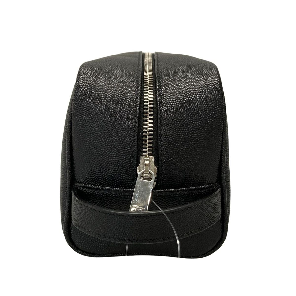 YSL イブサンローラン クラッチバッグ 黒 本革 カサンドラ YSL イヴ