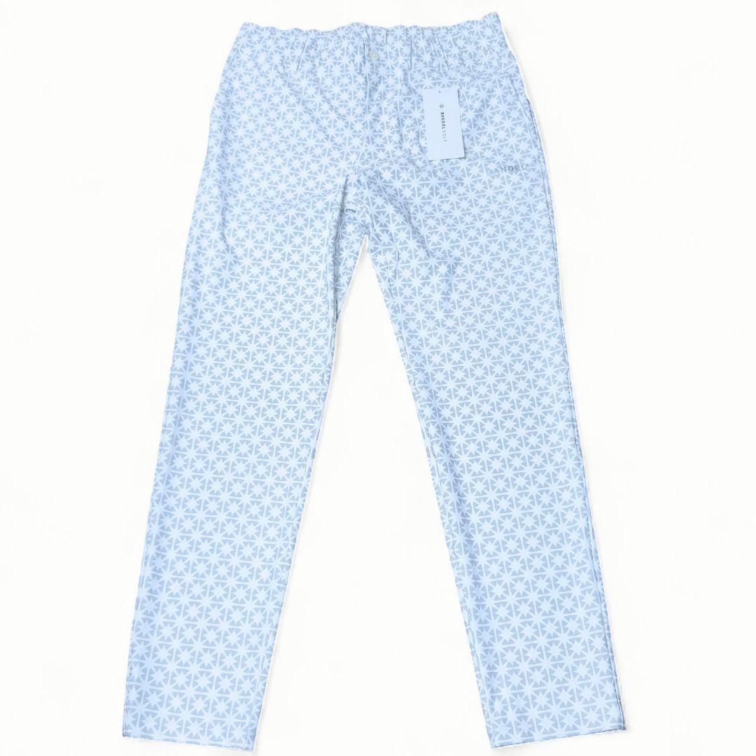 【極美品】 BANDEL GOLF 総柄 セットアップ モックネック パンツ 極美品】 BANDEL GOLF 総柄 セットアップ モックネック パンツ 極美品