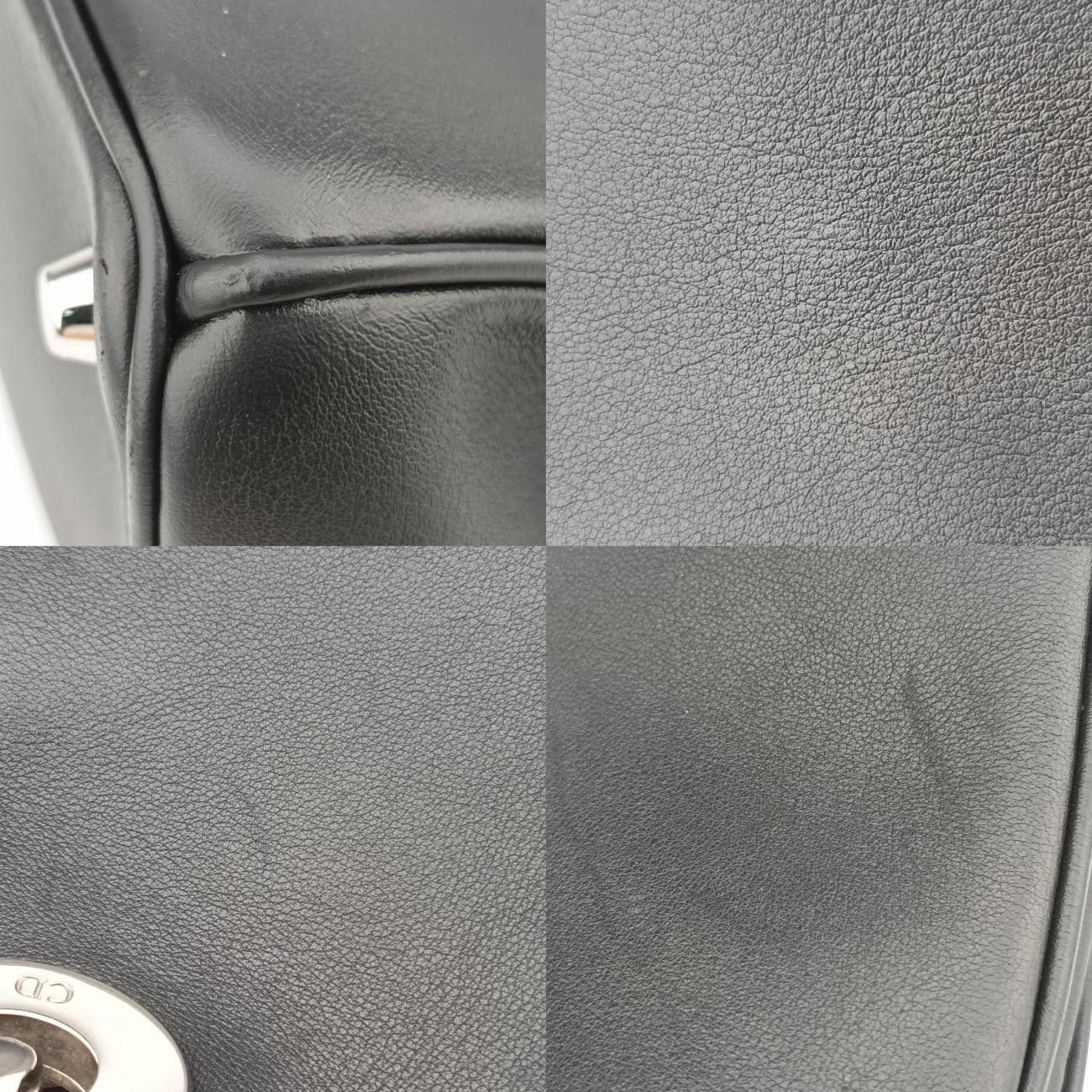 クリスチャンディオールChristian Diorディオリッシモブラックレザー08-MA-0113