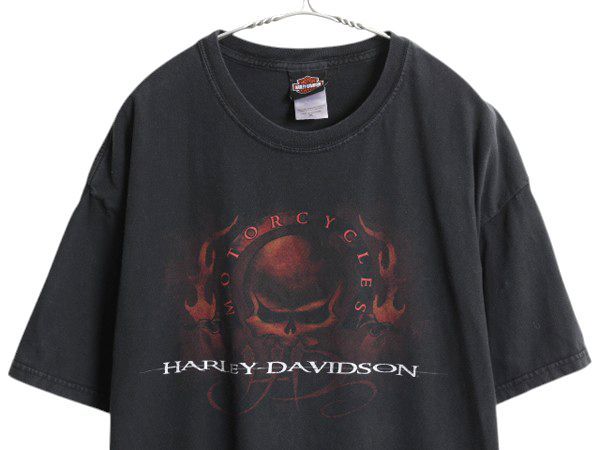 00s USA製 ハーレー ダビッドソン 両面 プリント Tシャツ メンズ