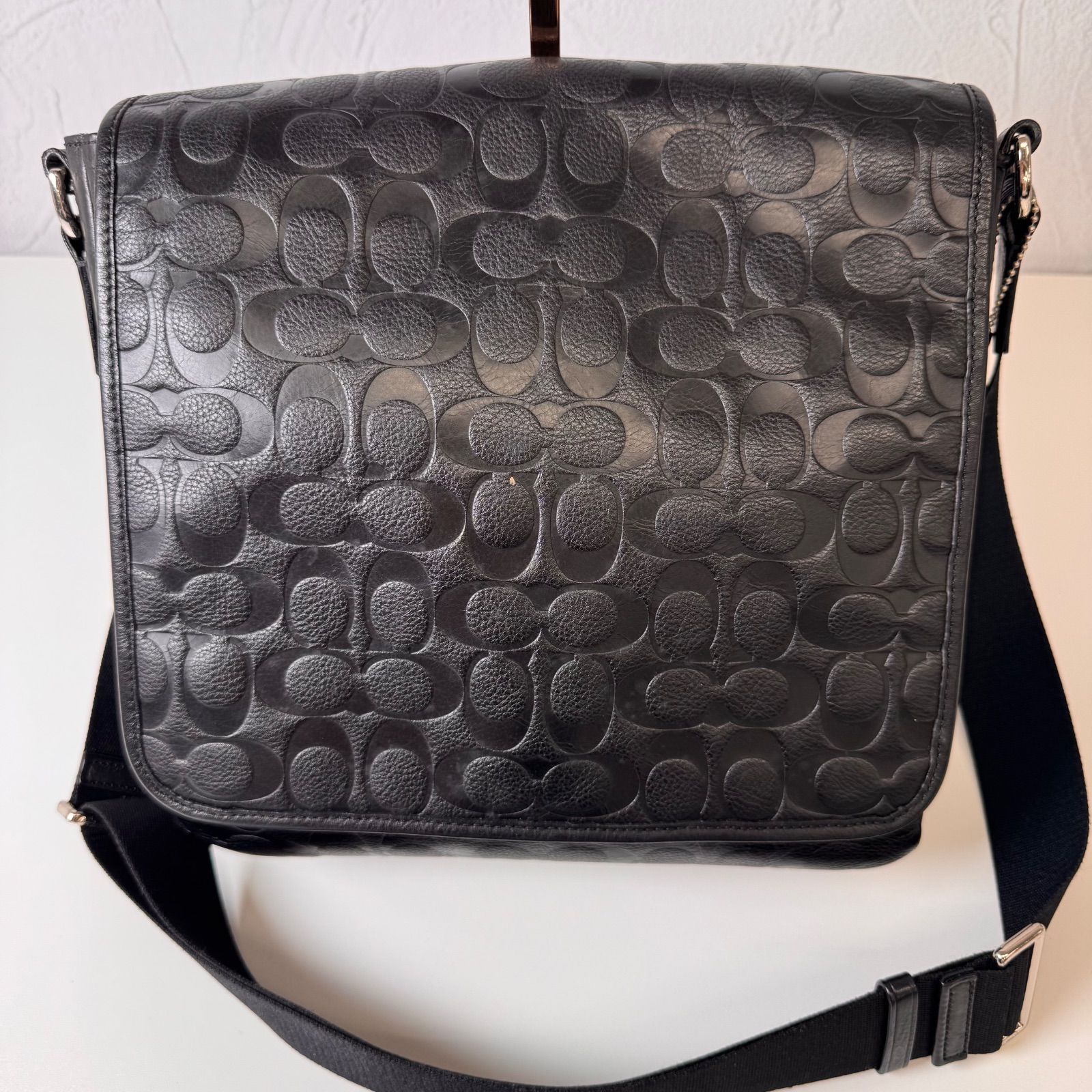COACH ショルダー バッグ ヘリテージレザー エンボス 452 COACH 