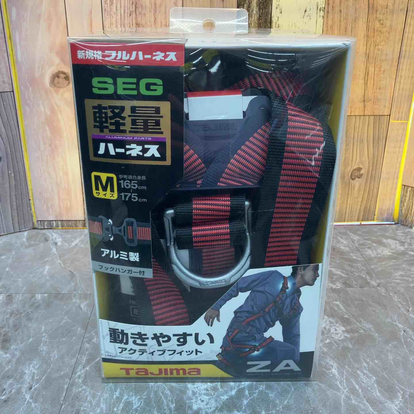 □タジマ Tajima ハーネスZA 赤 Mサイズ AZAM-LRE 八潮店