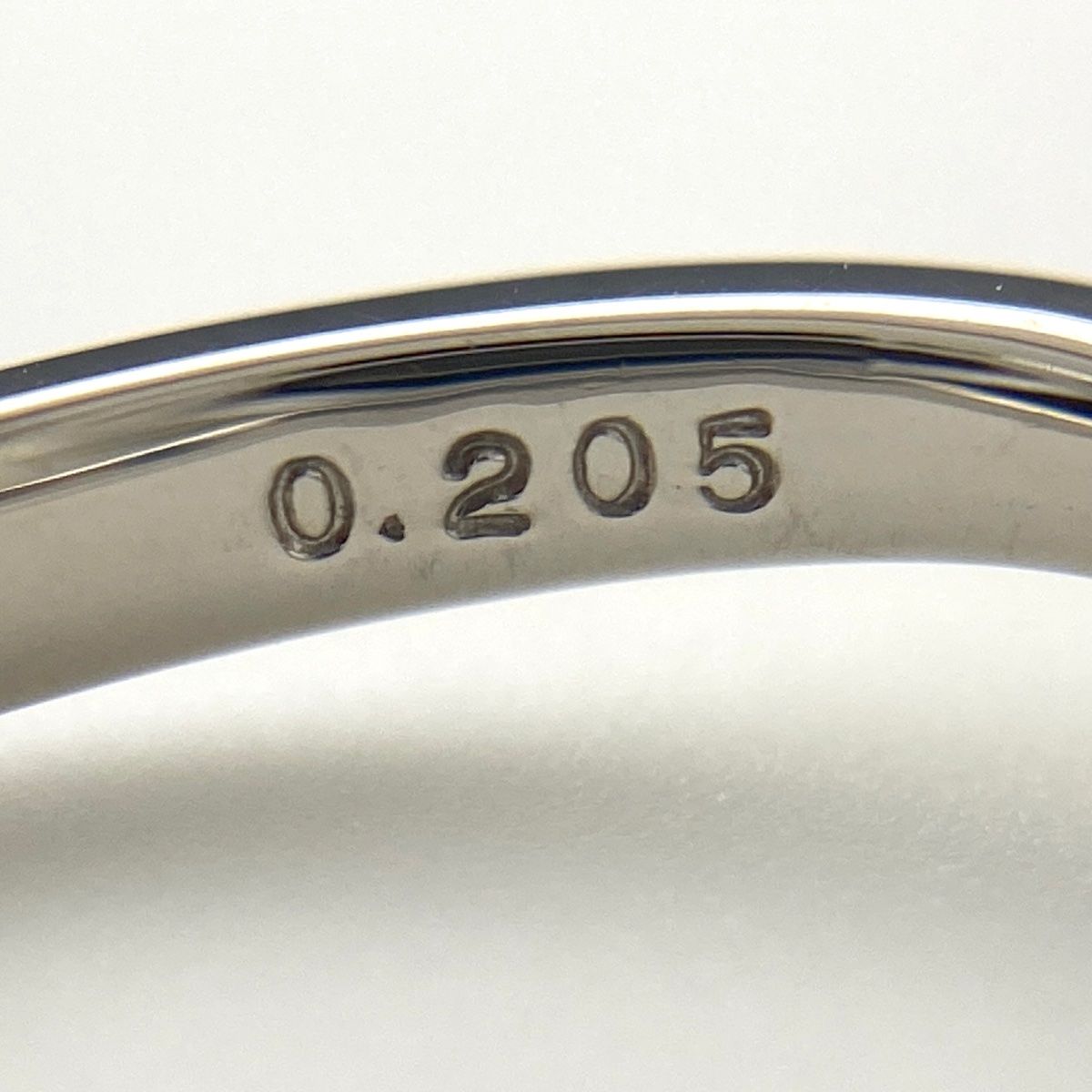 ヨンドシー 4℃ ダイヤモンド デザインリング プラチナ 指輪 リング 8.5  