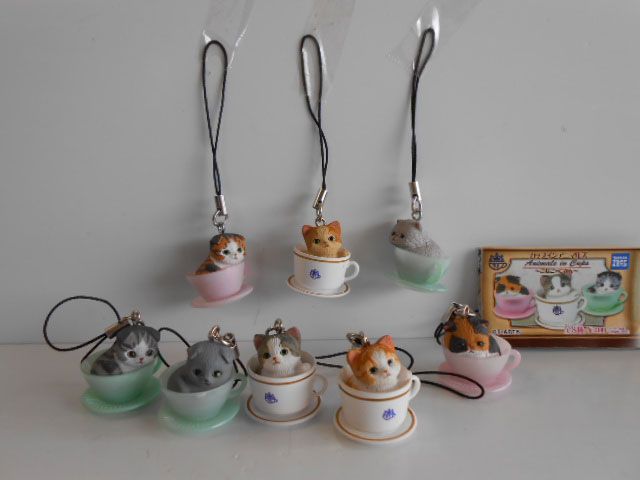♯Jsi28Hzカップインアニマルズこねこのじかん全8種