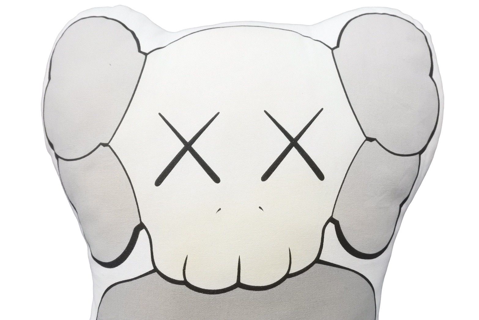 KAWS カウズ クッション キャラクター ホワイト 雑貨 コットン 美品