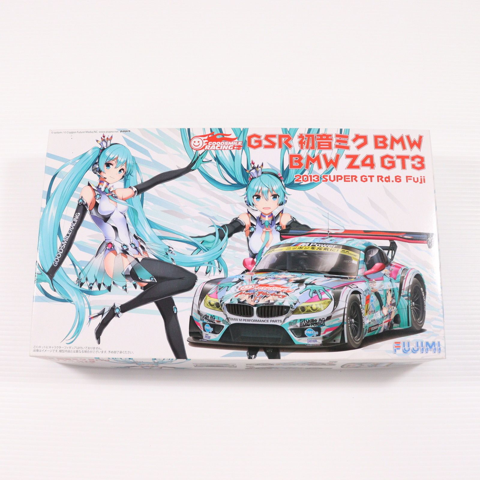 1|24 GSR 初音ミク BMW BMW Z4 GT3 2013 SUPER GT Rd.6 Fuji 優勝車 キャラクター ボーカル シリーズ01 初音ミク プラモデル フジミ模型 FUJIMI