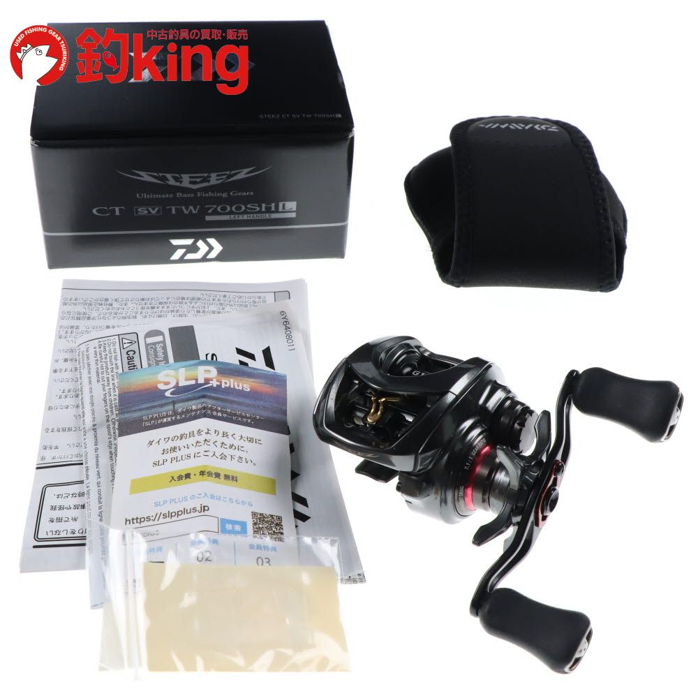 ダイワ 19 スティーズ CT SV TW 700SHL |T198M ブラックバス バス バス釣り ベイトリール 小型 ロッド リール ルアー