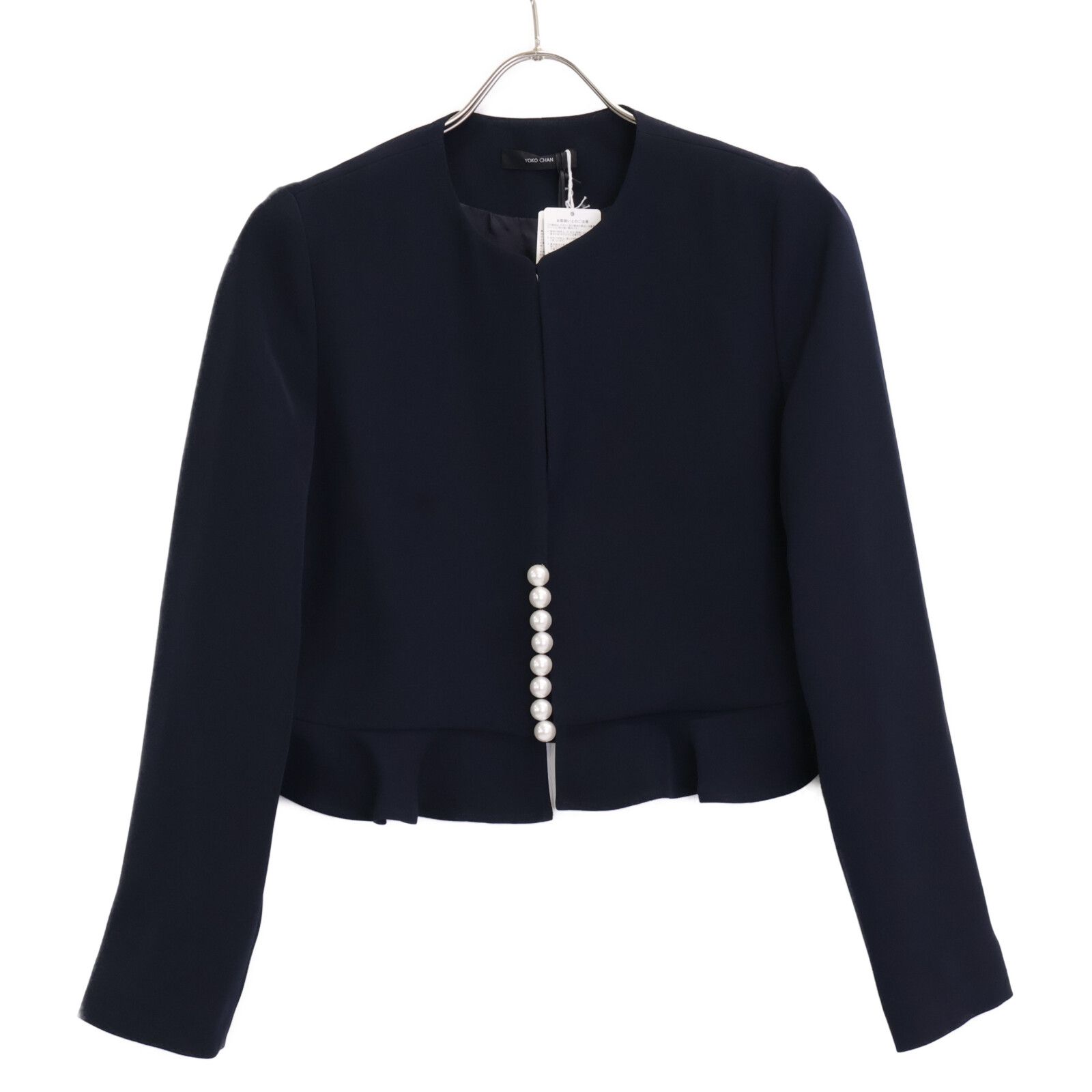 YOKOCHAN ヨーコチャン YCJ-522-081 22年製 ﾈｲﾋﾞｰ ﾊﾟｰﾙ付きﾉｰｶﾗｰぺﾌﾞﾗﾑ