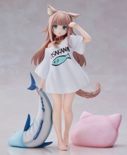 フィギュア きなこ おはようver. うちのねこが女の子でかわいい 1|6 塗装済み完成品