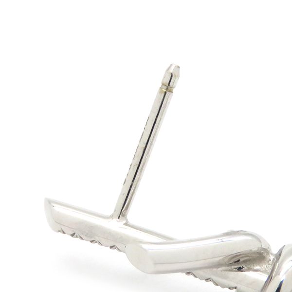 ティファニー Tiffany & Co ピアス ノット ドロップ K18WG