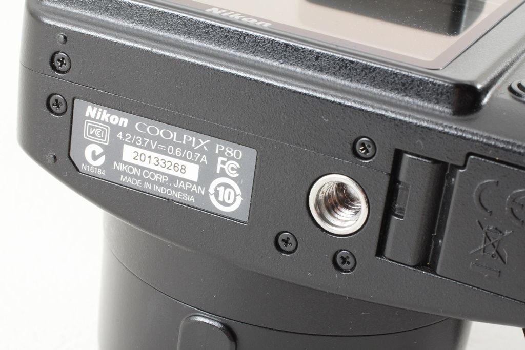 ジャンク Nikon ニコン COOLPIX P80 コンデジ 1010万画素 - メルカリ