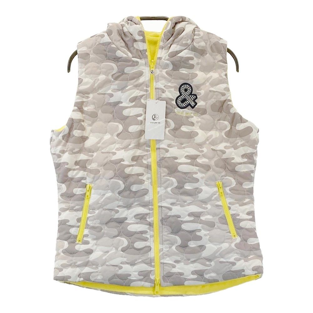 美品　アンパスィ　リバーシブル　中綿　ベスト 楽天市場】【美品】アンパスィ 中綿リバーシブルベスト ネイビー