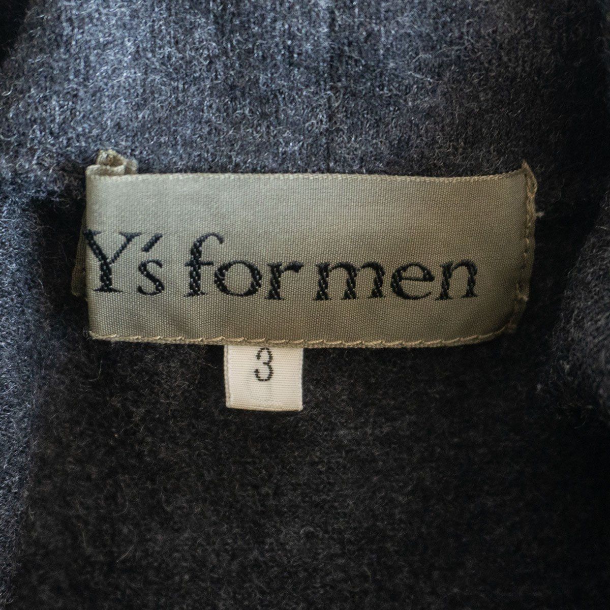 雰囲気抜群】Y's for men【タートルネック ニット】 YOHJI