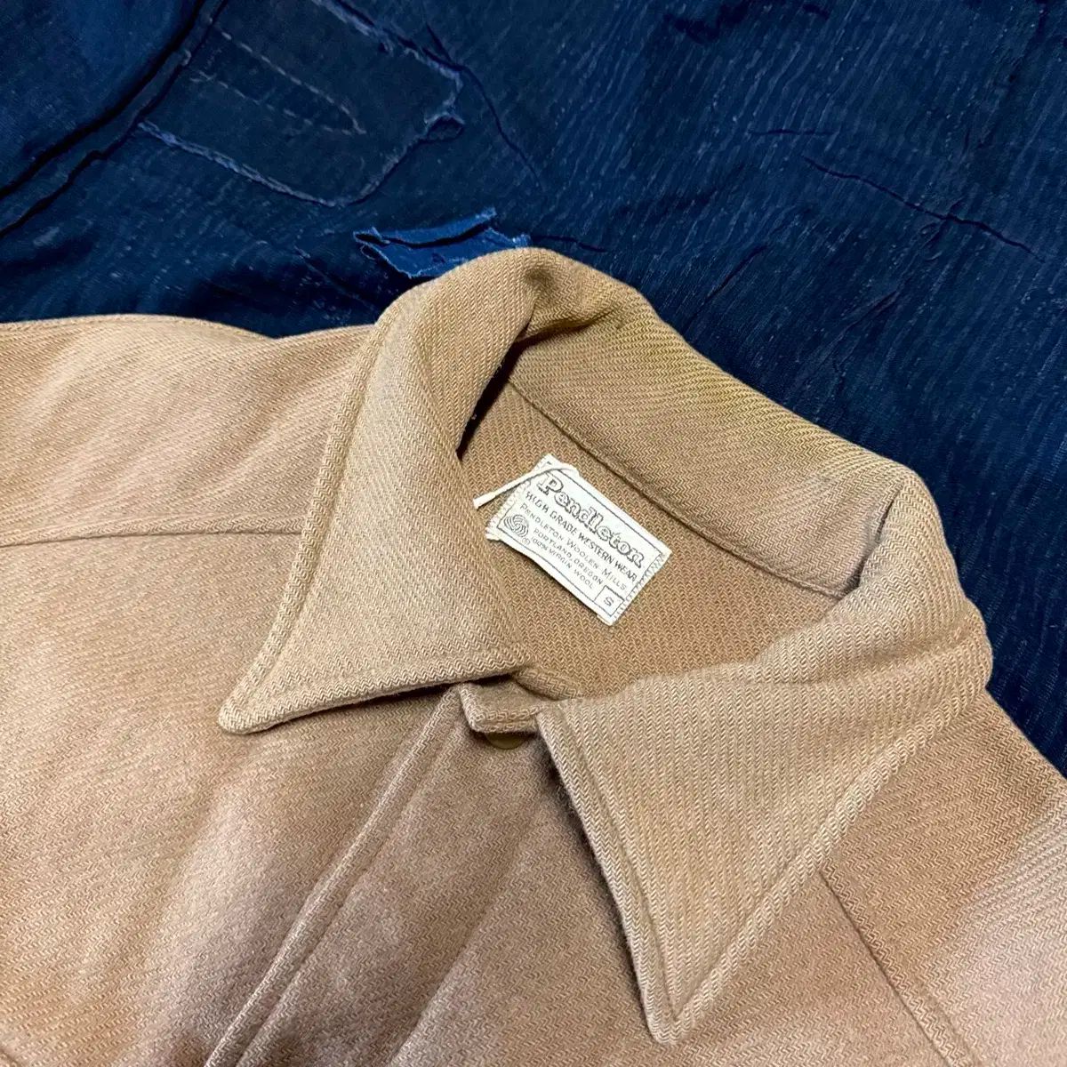 バージンウール シャツ