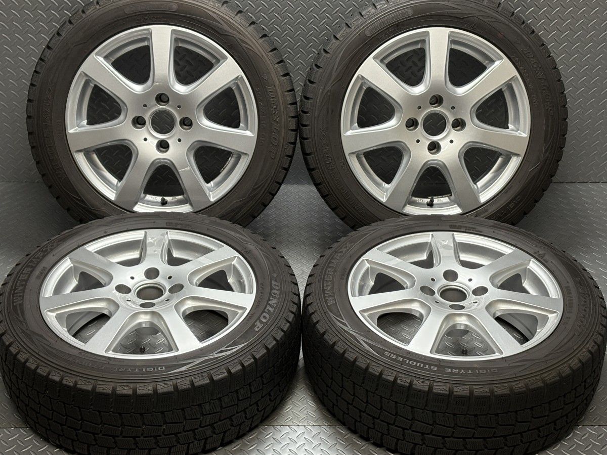 プジョー|シトロエンに MAK DOLOMITI 16インチ 6.5J 27 4穴108 ダンロップ ウィンターマックス WM01 205|55R16 DUNLOP 24110109