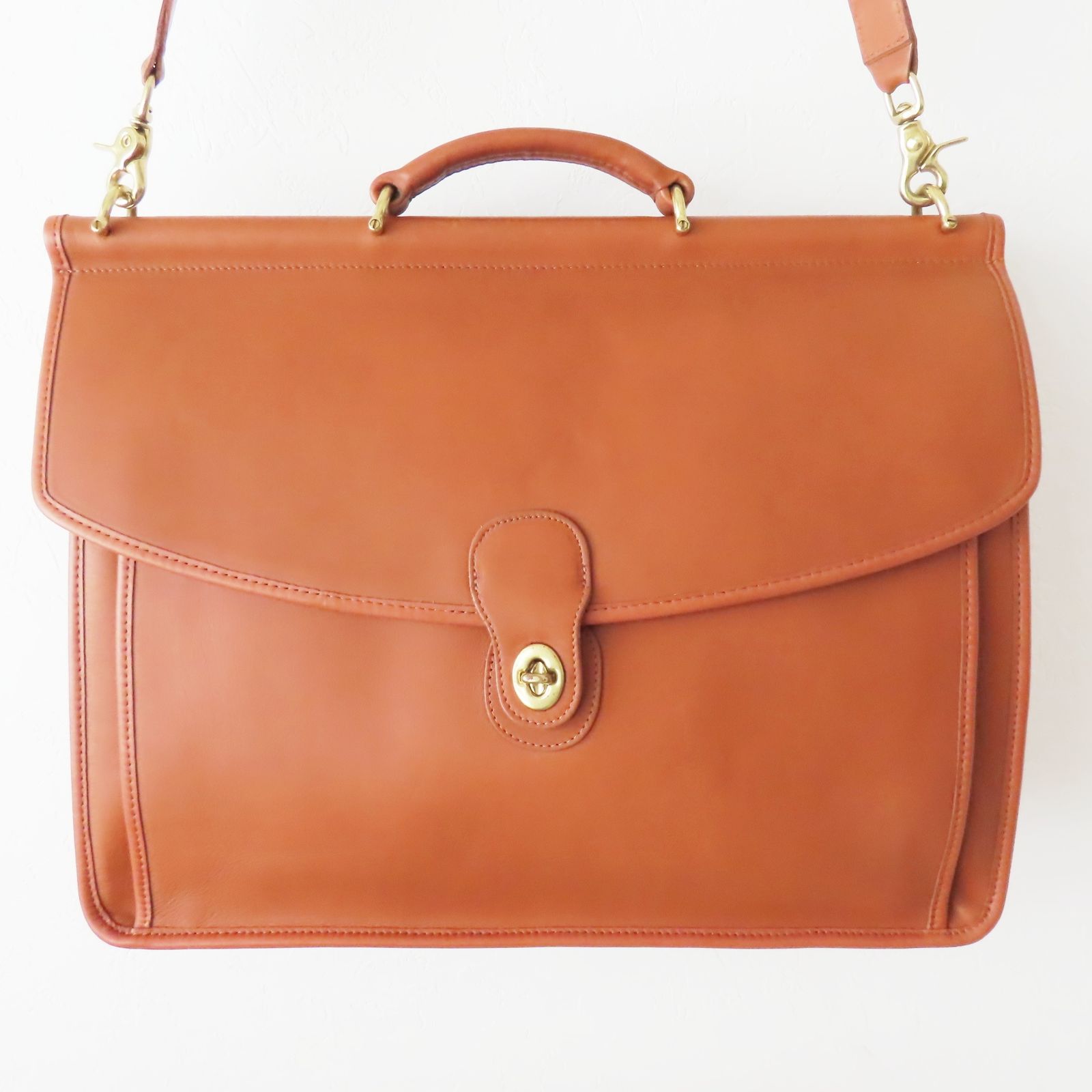COACH オールドコーチ ショルダーバッグ ブリーフケース 6512 M11 美品 COACH オールドコーチ レザー 2WAY ビジネス
