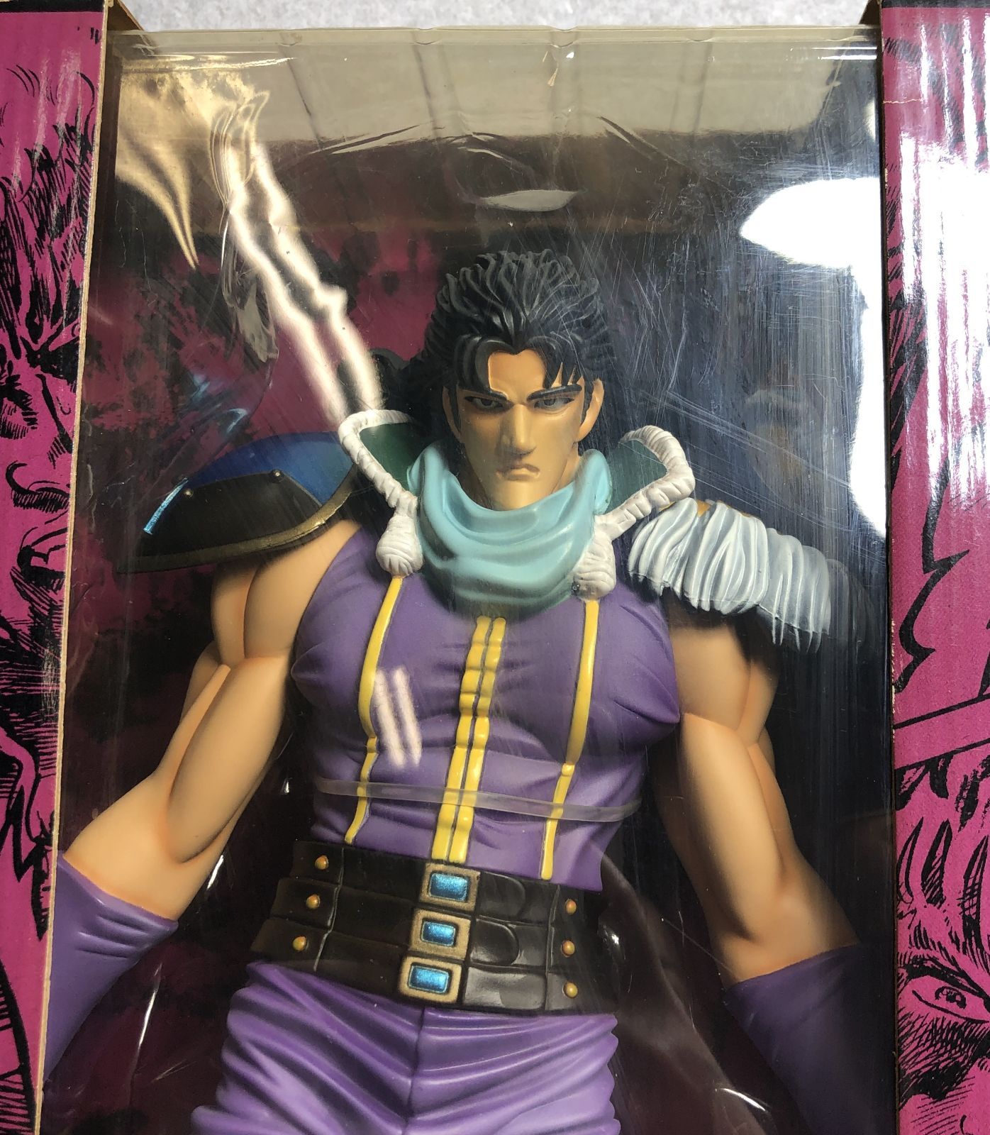 北斗の拳 ケンシロウ フィギュア 40センチ リペイント版 ソフトビニール製 ☆海洋堂 北斗の拳 SOFT VINYL MODEL ケンシロウ 40cm
