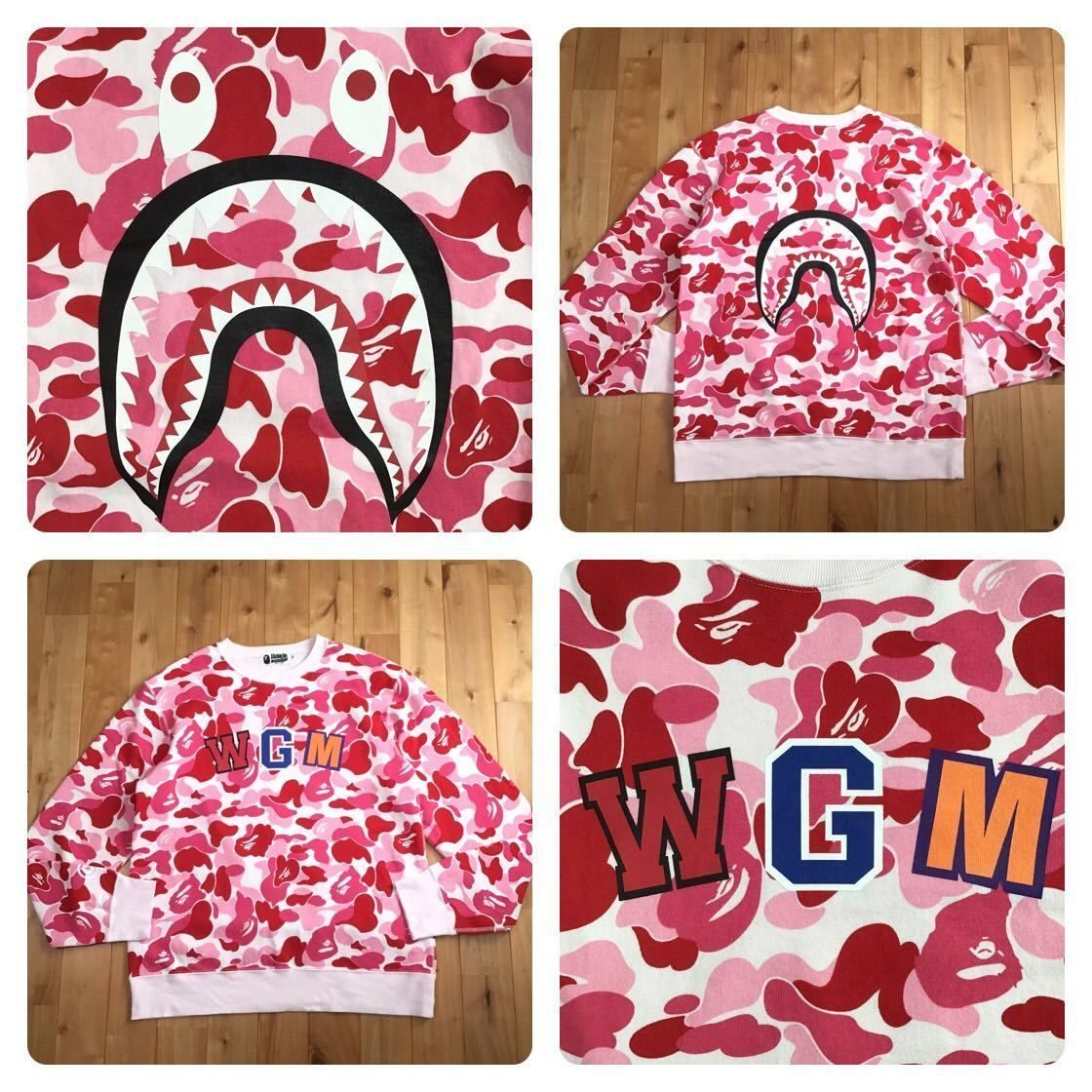 エープ A BATHING APE ピンクスウェット トレーナー セール】AAPER CREW NECK SWEAT（スウェット）｜AAPE BY A