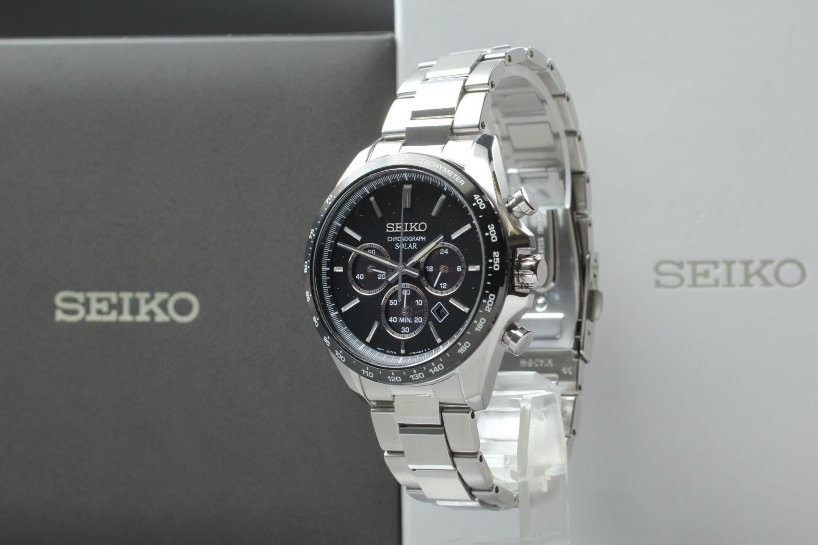 完動品 SEIKO SBPY167 セイコー セレクション ソーラークロノグラフ