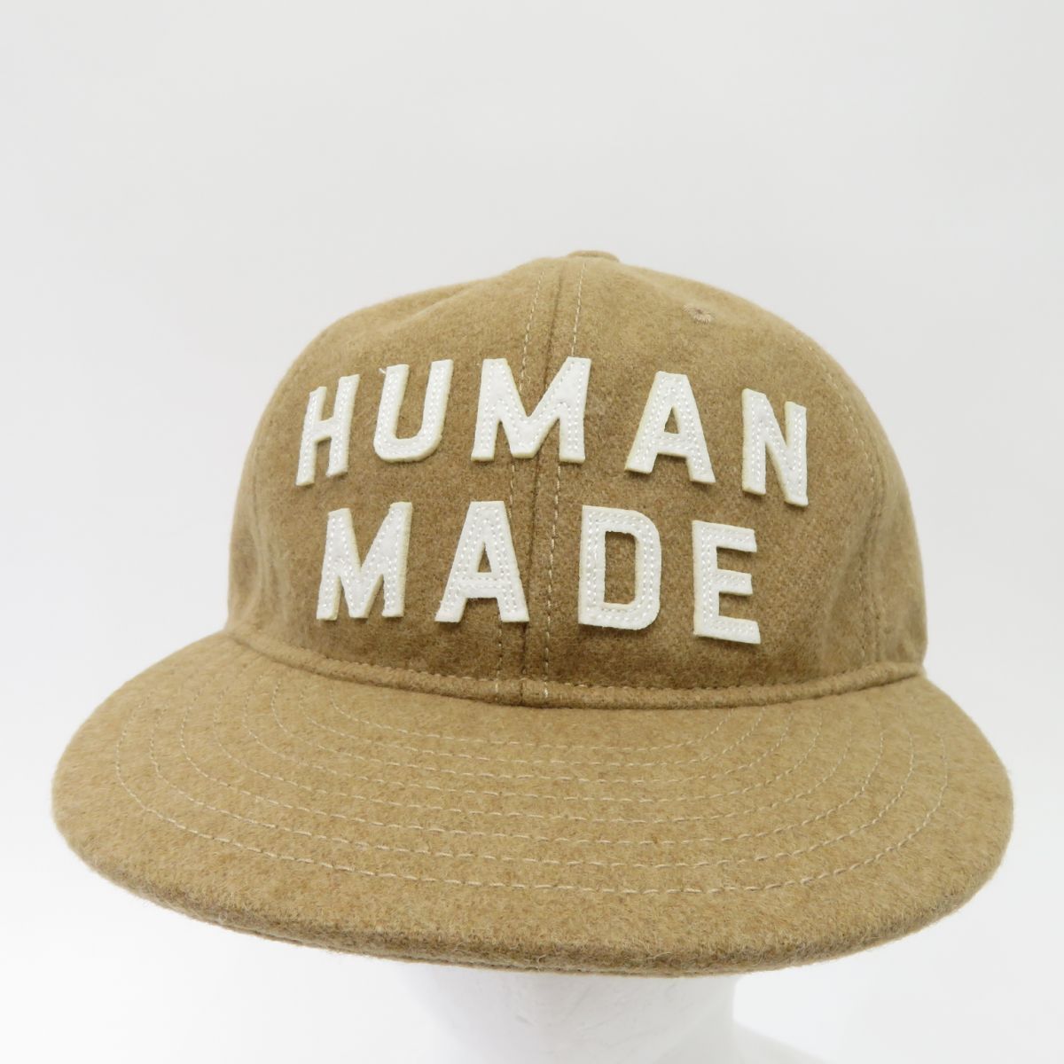 未使用】HUMAN MADE ヒューマンメイド 22AW 6 PANEL WOOL CAP 6パネル