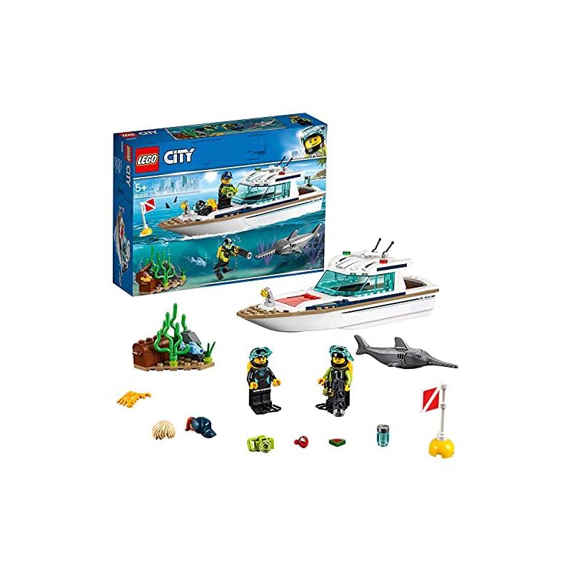 新着商品】レゴ() シティ ダイビングヨット 60221 ブロック おもちゃ