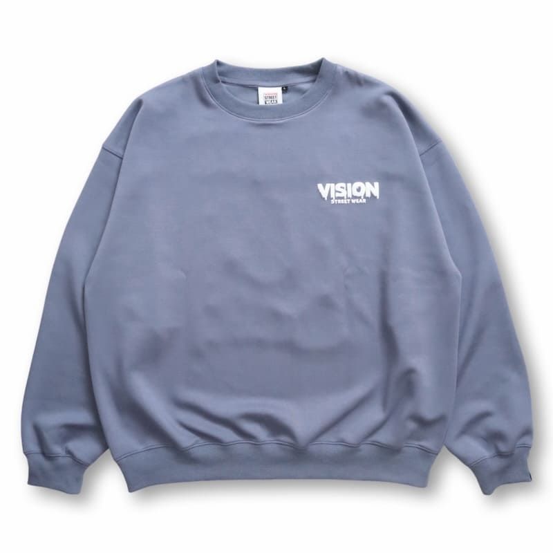 VISION STREET WEAR ヴィジョンストリートウェア ビジョンストリートウェアー ゴーストスケーター ドリップロゴ ダンボールニット スウェットシャツ トレーナー メンズ 送料無料 5705040 REX ONE - 通販 - Yahoo ショッピング