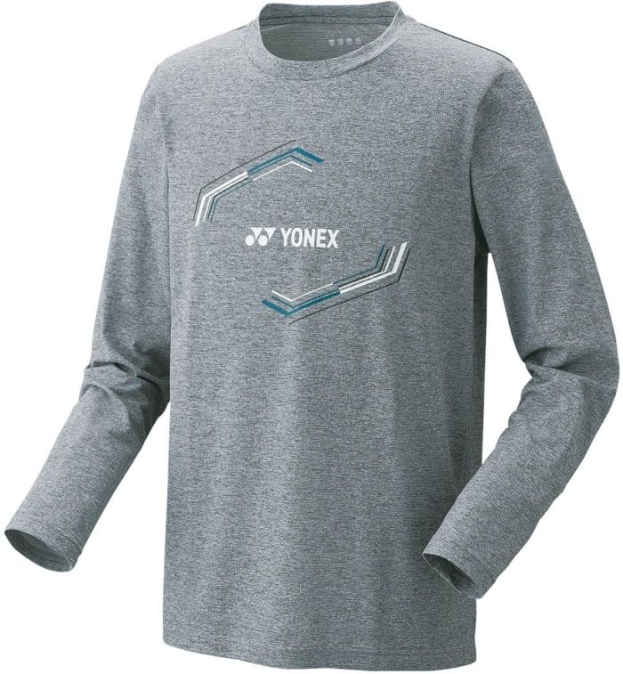 【新品・5営業日で発送】YONEX ヨネックス ユニロングスリーブTシャツ (16709) 色 : グレー サイズ : XO 
