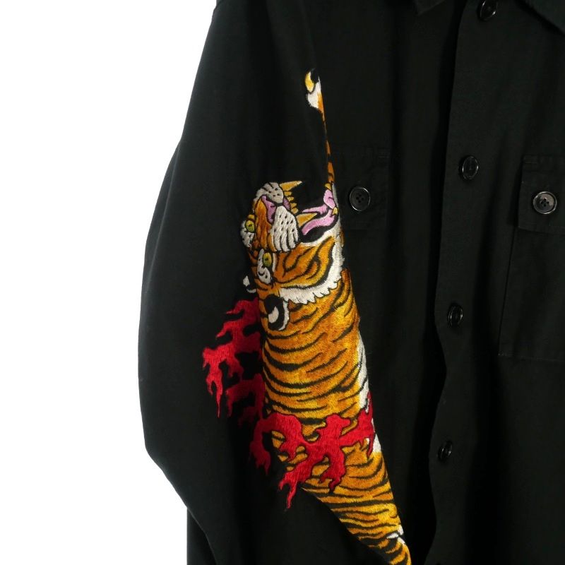 WACKO MARIA ワコマリア　ティムリーハイ　アーミーシャツ　刺繍　S 楽天市場】【送料無料】WACKO MARIA × TIM LEHI ARMY SHIRT
