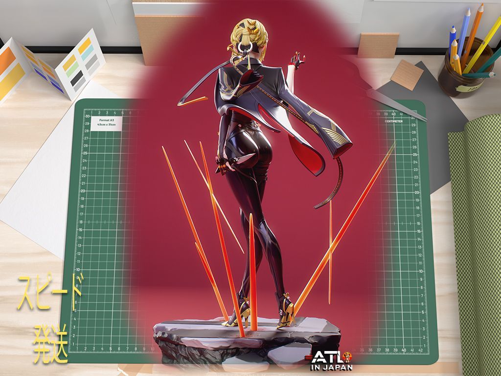 ガレージキット 1/12 イヴリン 未塗装未組立 ゼンゼロ